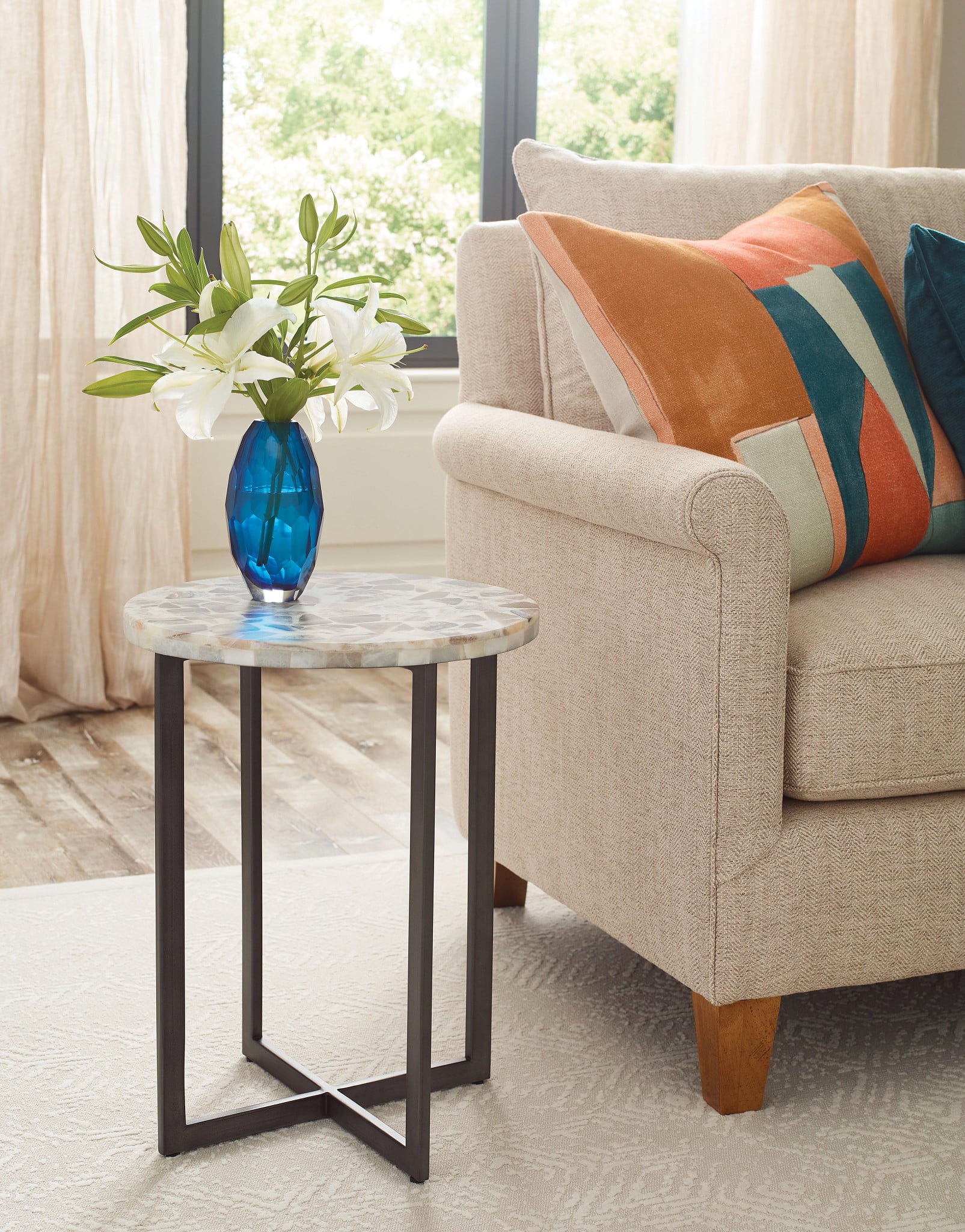 Terrazo Accent Table