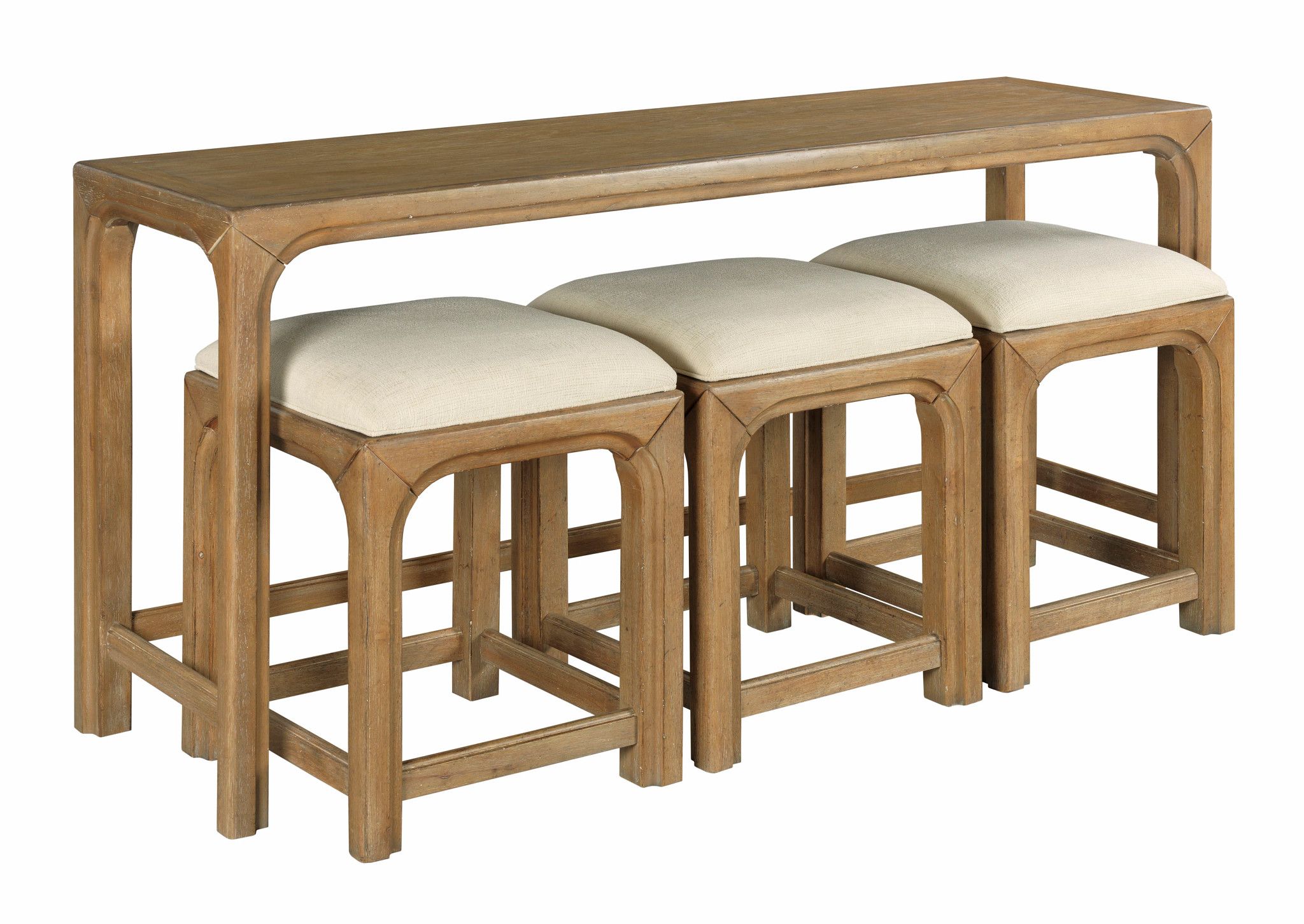 Couch bar table discount set