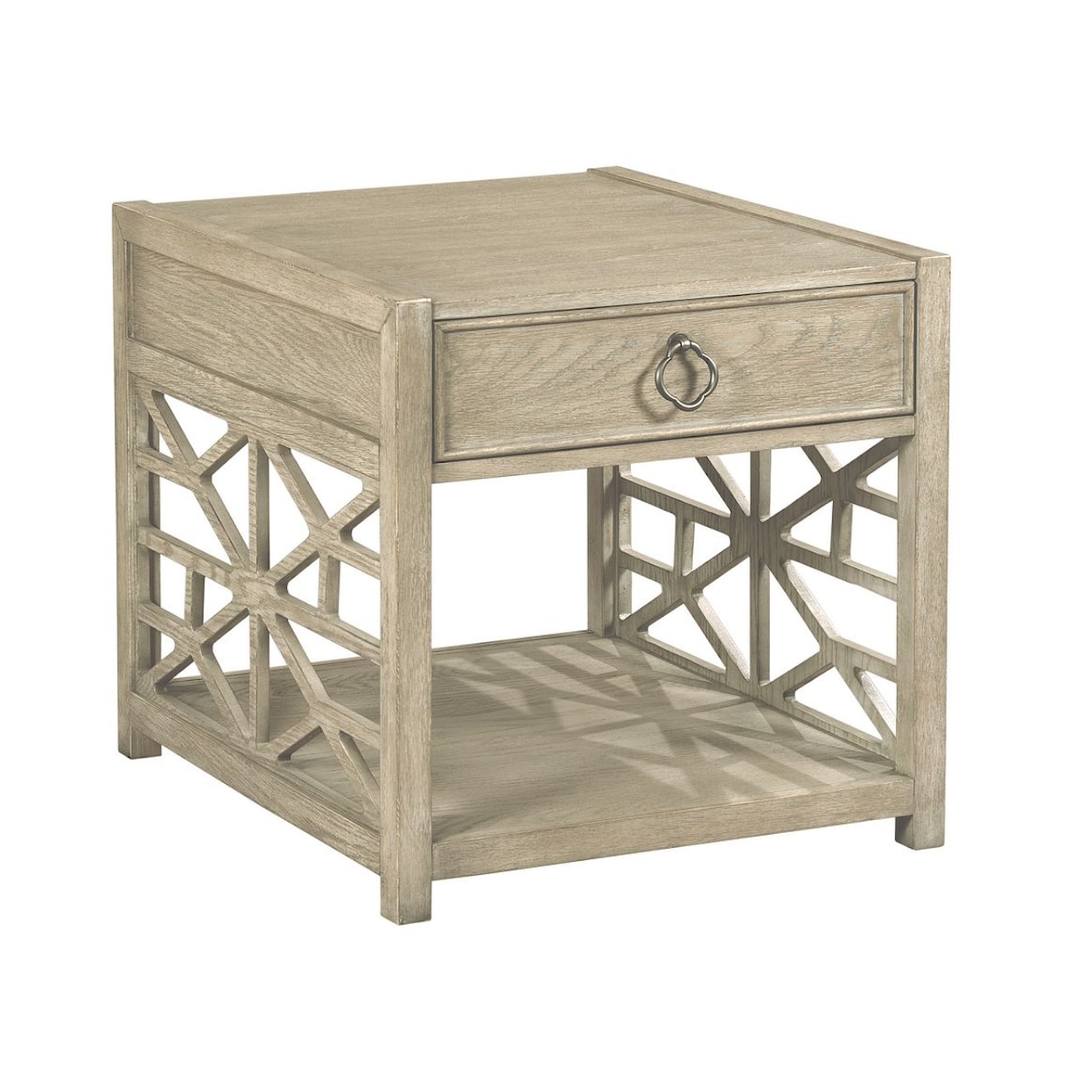 Hammary Vista Biscane Drawer End Table