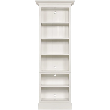 Transitional Single Bookcase Cabinet