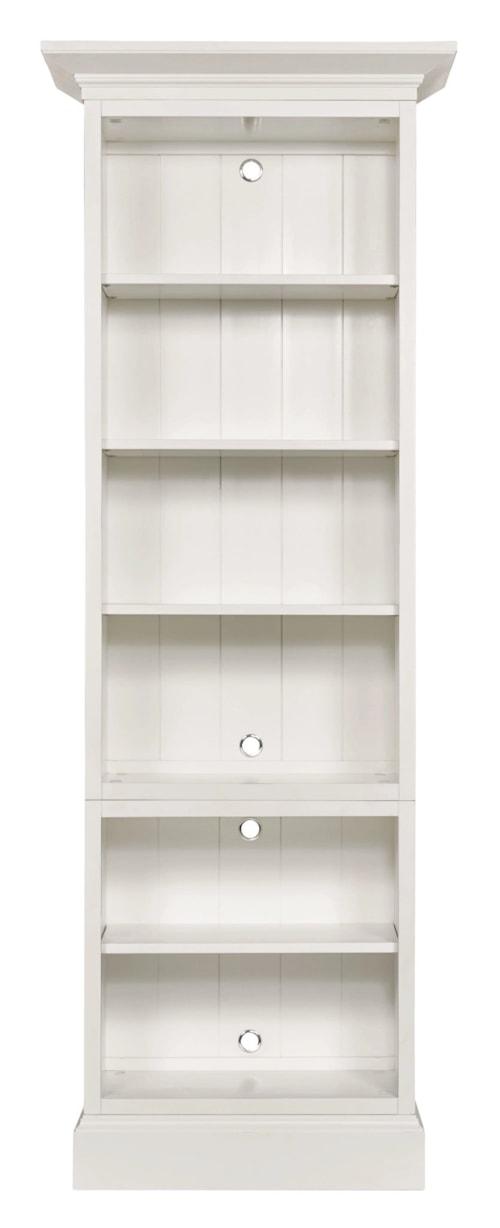 Transitional Single Bookcase Cabinet