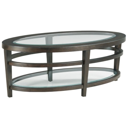 Oval Cocktail Table