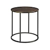 Hammary Sanford Round End Table