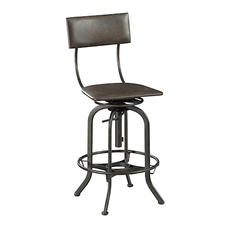 Rocco Adjustable Bar Stool