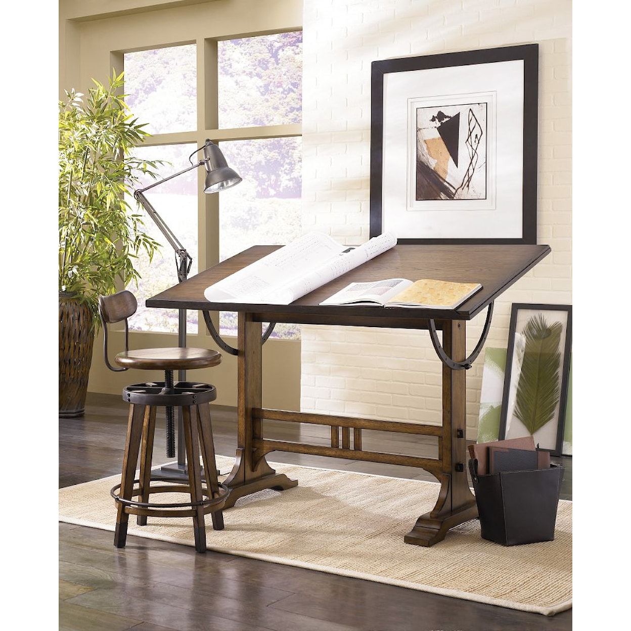 Hammary Studio Home Architect Desk