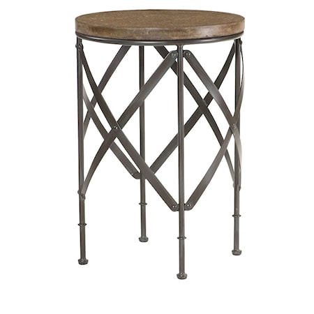 Round Metal Table