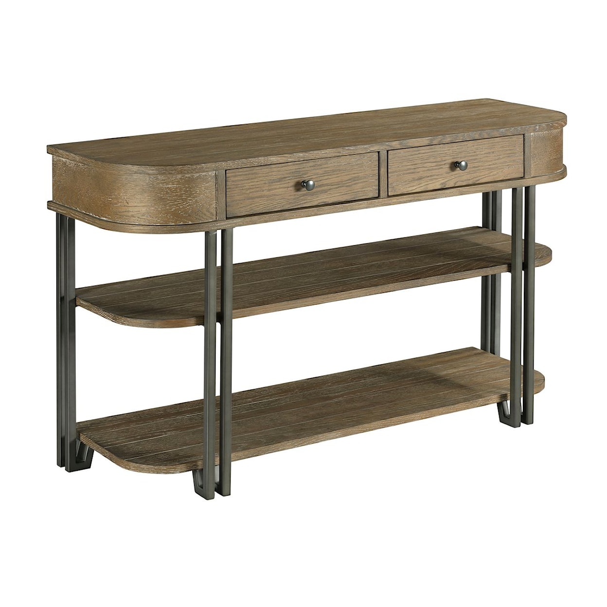 Hammary Saddletree Sofa Table