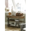 Hammary Saddletree Sofa Table