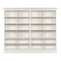 Transitional Quad Bookcase