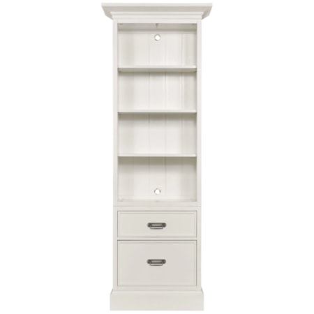 2-Drawer Bookcase