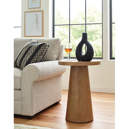 Pod Round Accent Table