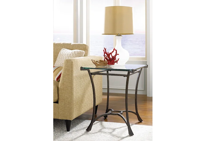 Sutton Rectangular End Table by Hammary at Darvin Furniture