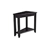 Hammary Chairsides Black Chairside Table