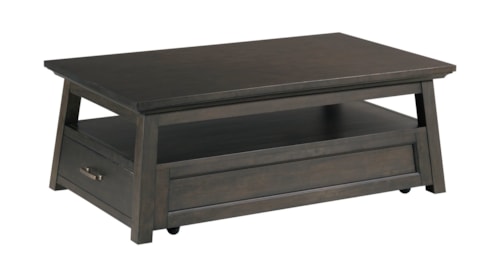 Transitional Lift-Top Coffee Table