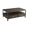 Hammary Baja Rectangular Storage Cocktail Table