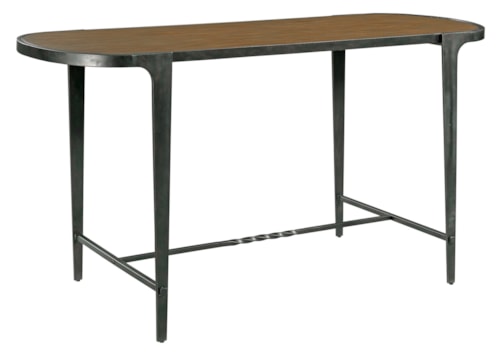 Oval Counter Table