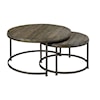 Hammary Leone Round Cocktail Table