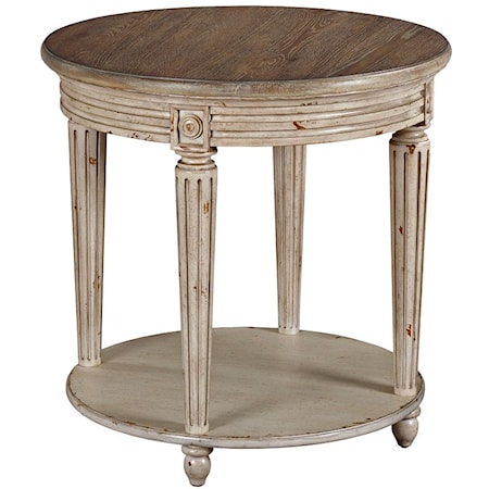 Round End Table