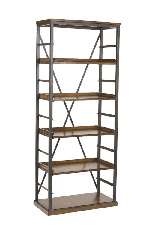 Mission 4-Shelf Open Bookcase