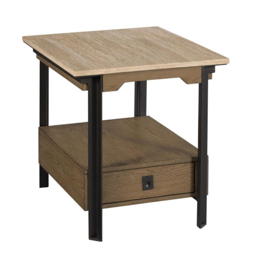 Transitional End Table
