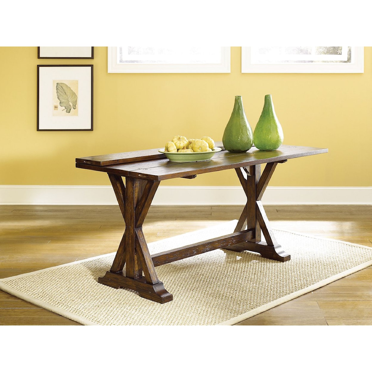 Hammary Junction Flip-Top Console Table