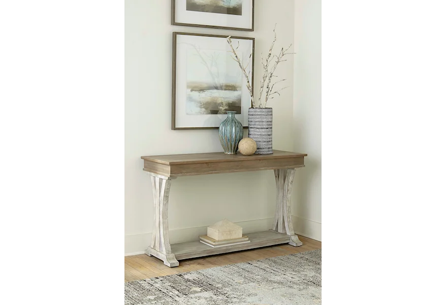Cimarron Valley Sofa Table by Hammary at Jordan's Home Furnishings