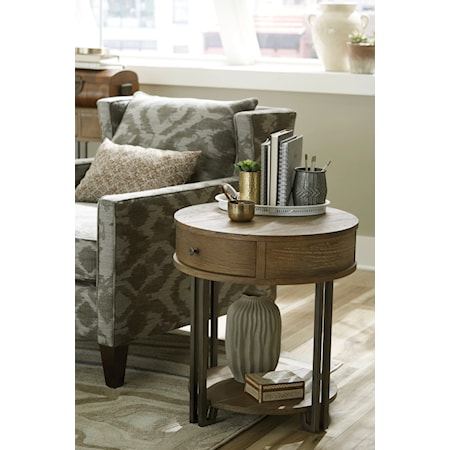 Round Chairside Table