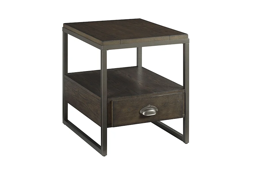 Baja Rectangular Drawer End Table by Hammary at Crowley Furniture & Mattress