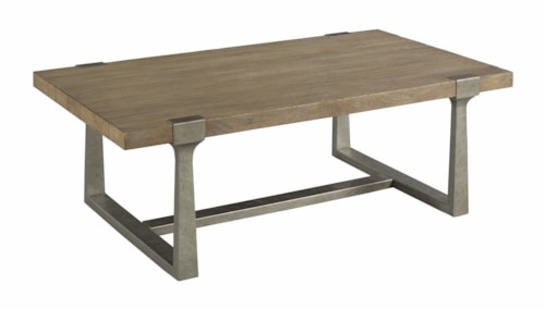 Industrial Rectangular Coffee Table