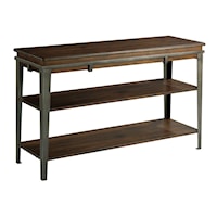 Sofa Table with 2-Shelves