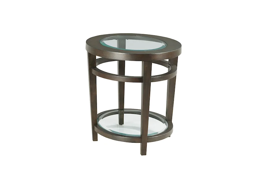 Urbana Oval End Table by Hammary at Mueller Furniture