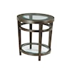 Hammary Urbana Oval End Table