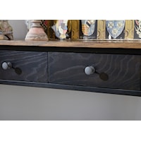 Transitional Console Table with Four Drawers