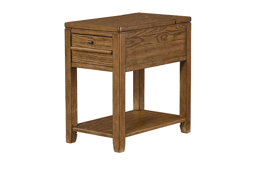 Chairsides Downtown Chairside Table by Hammary at Stoney Creek Furniture 