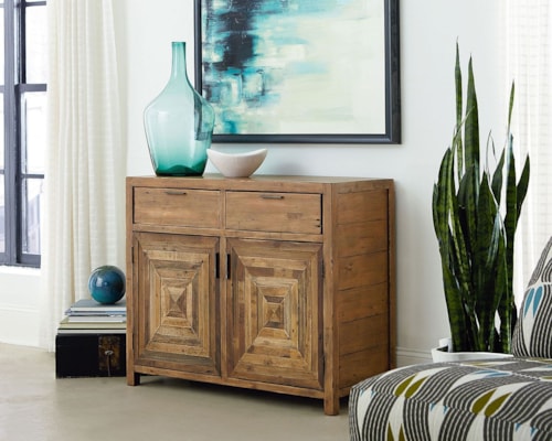 Reclaimed Wood Accent Cabinet