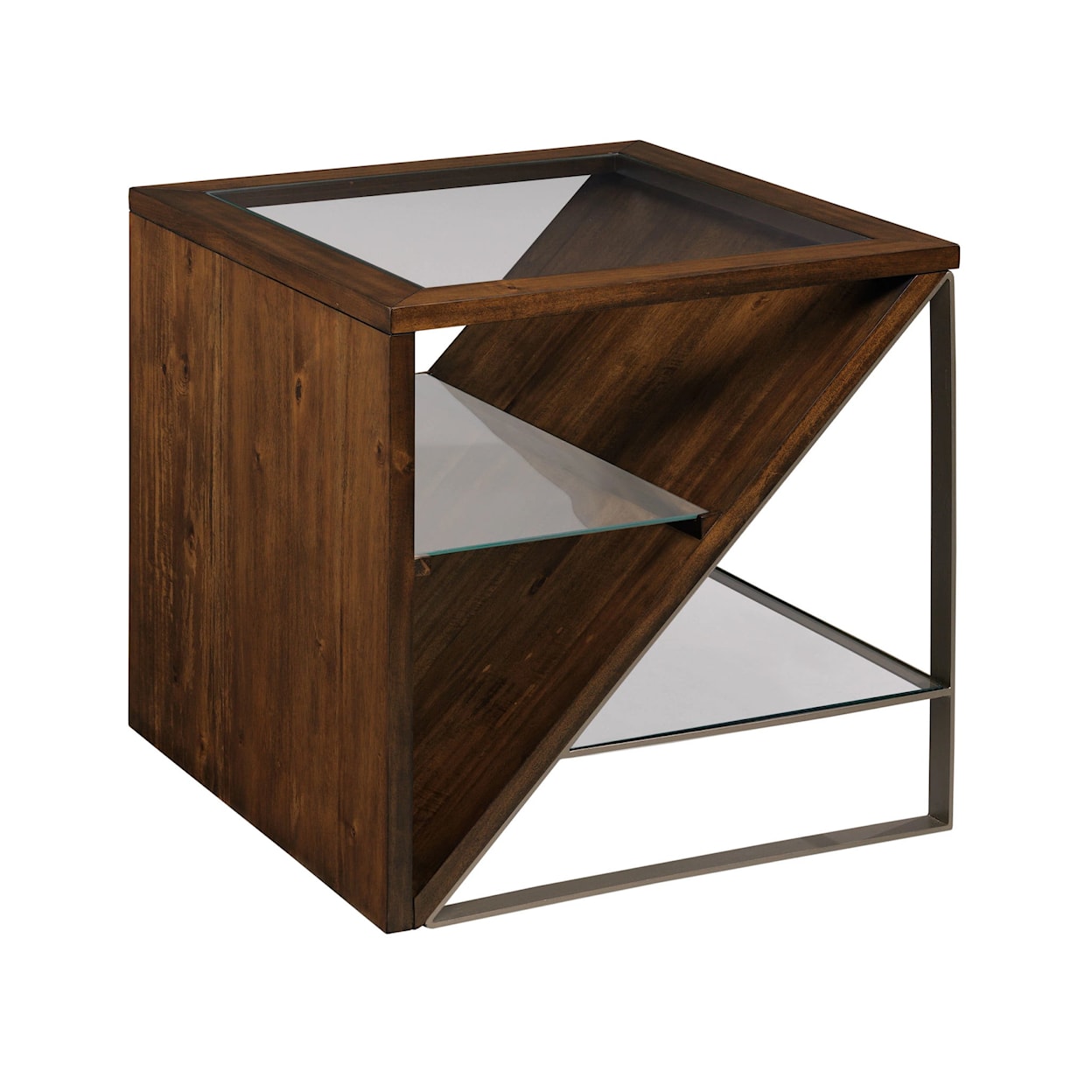 Hammary Editor Rectangular End Table