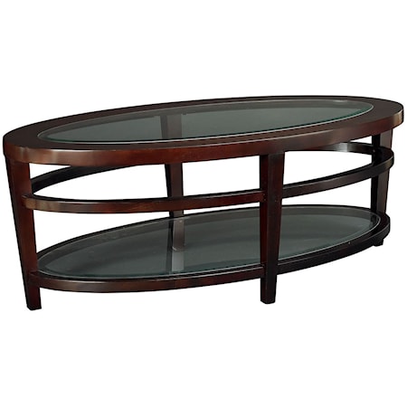 Oval Cocktail Table