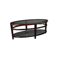 Oval Cocktail Table