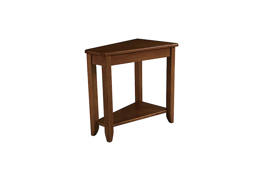 Chairsides Oak Chairside Table by Hammary at Stoney Creek Furniture 