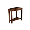 Hammary Chairsides Oak Chairside Table