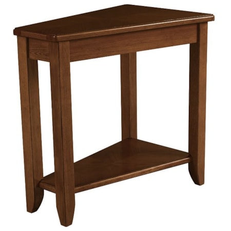 Oak Chairside Table