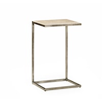 Rectangular Accent Table with Bronze Finish