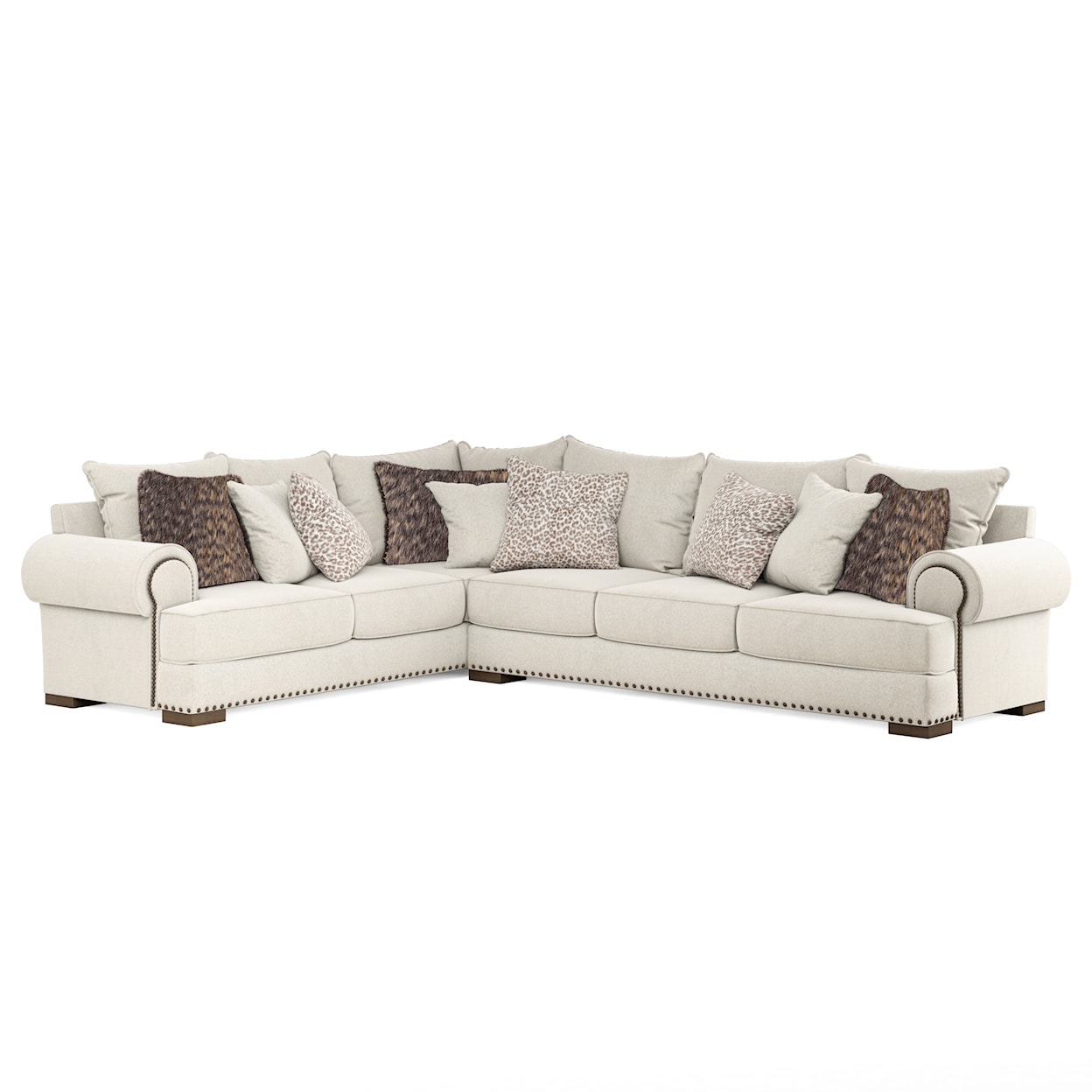 A.R.T. Furniture Inc 780 - Scully Uph  Berens - 2Pcs Sectional Sofa S-Salt