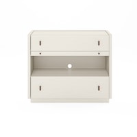 Contemporary 2-Drawer Bachelor's Chest