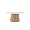 A.R.T. Furniture Inc Portico Two-Tone Bunching Tables with Travertine Top