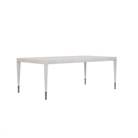 Transitional Rectangular Dining Table With 24" Leaf