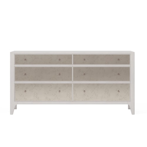 Transitional 6-Drawer Dresser