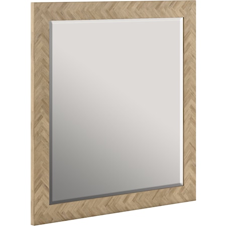 Transitional Square Mirror