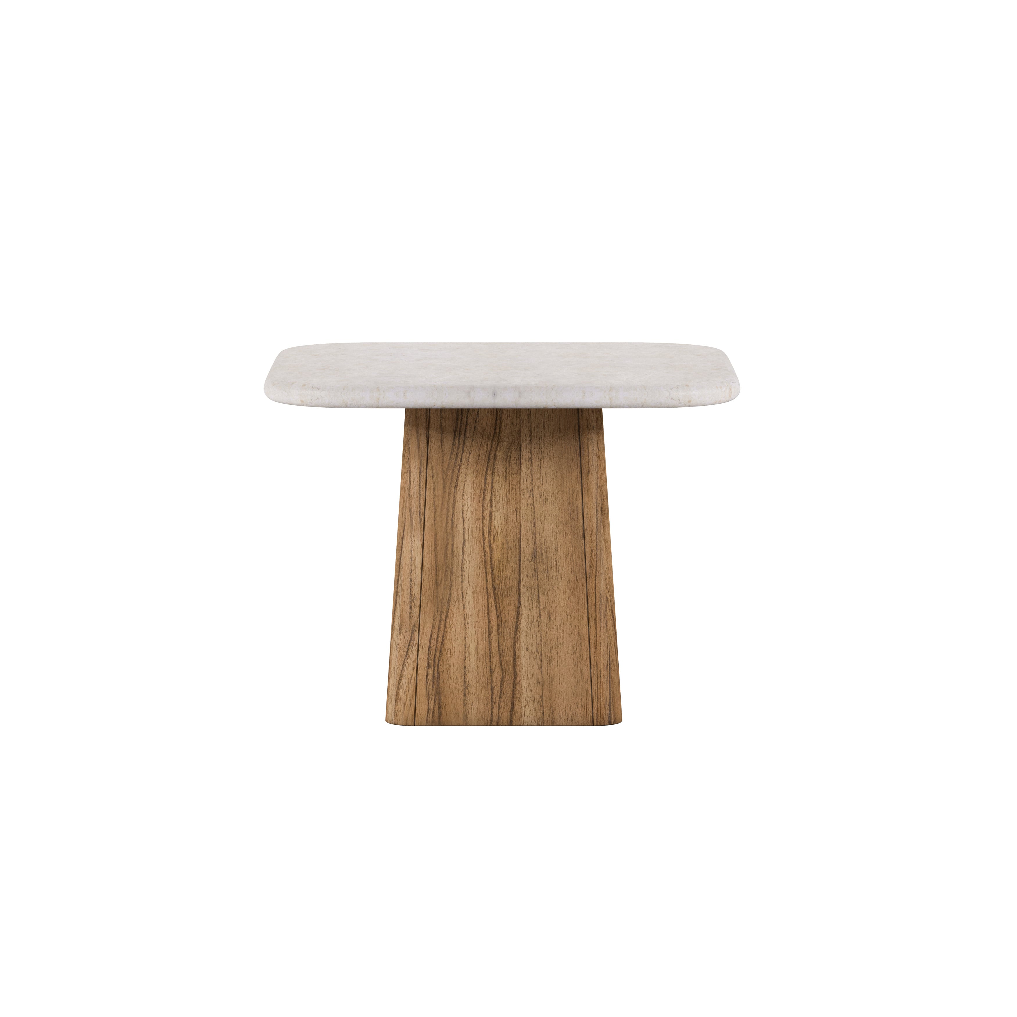 A.R.T. Furniture Inc Portico Two-Tone Bunching Tables with Travertine Top