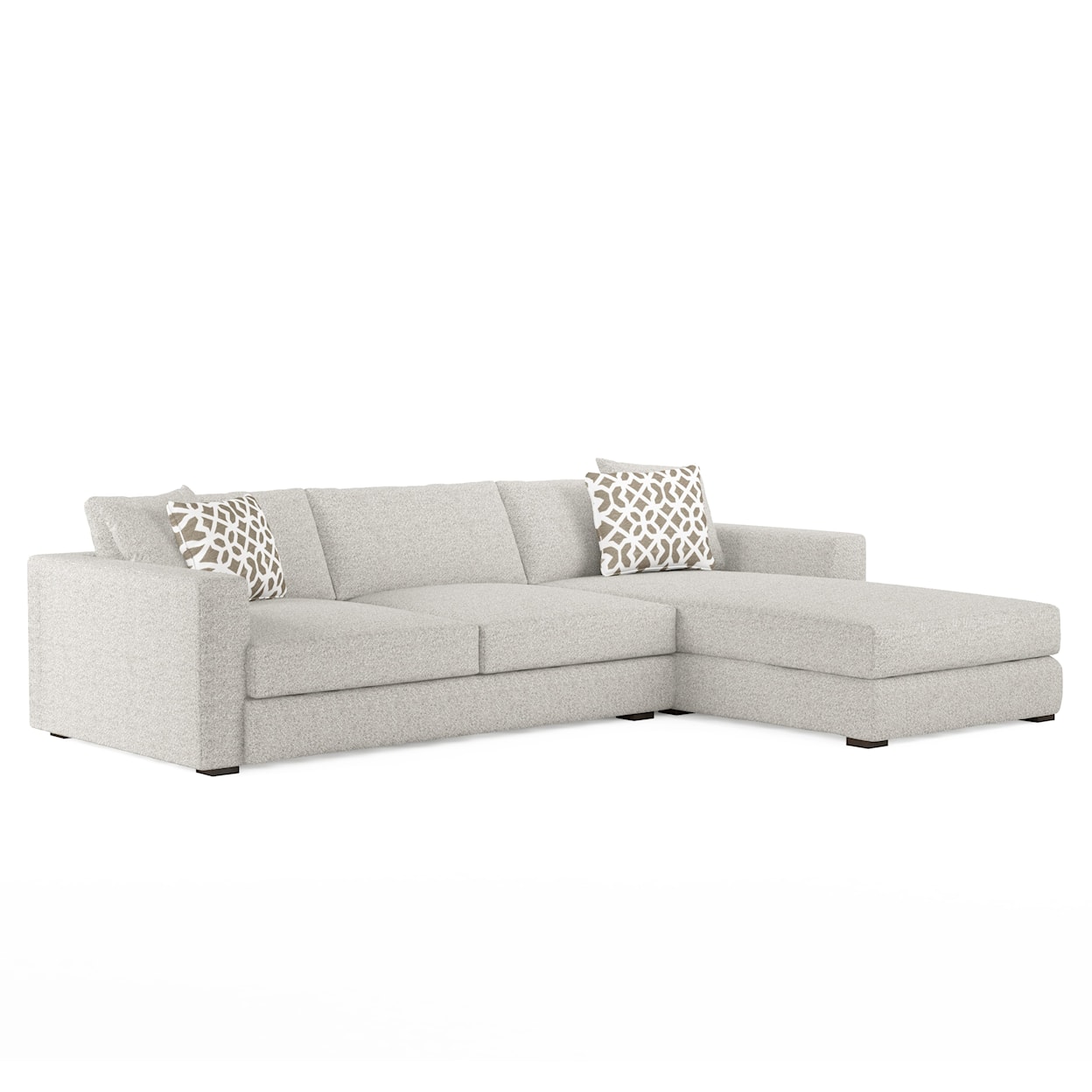 A.R.T. Furniture Inc 780 - Scully Uph  Ryden - 2Pcs Sectional Sofa K-Pebble